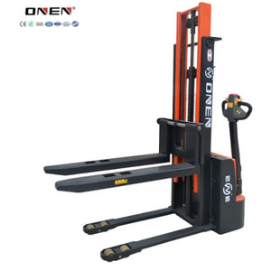 Factory Sale OEM Heavy Duty Electric Pallet Lift Truck with External Battery Charger Port