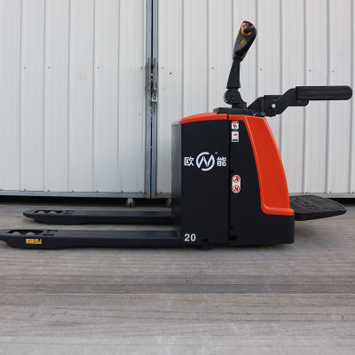 2-5 T Electric Folding Pallet Truck Trolley Low Price Heavy Duty Electric Pallet Jack