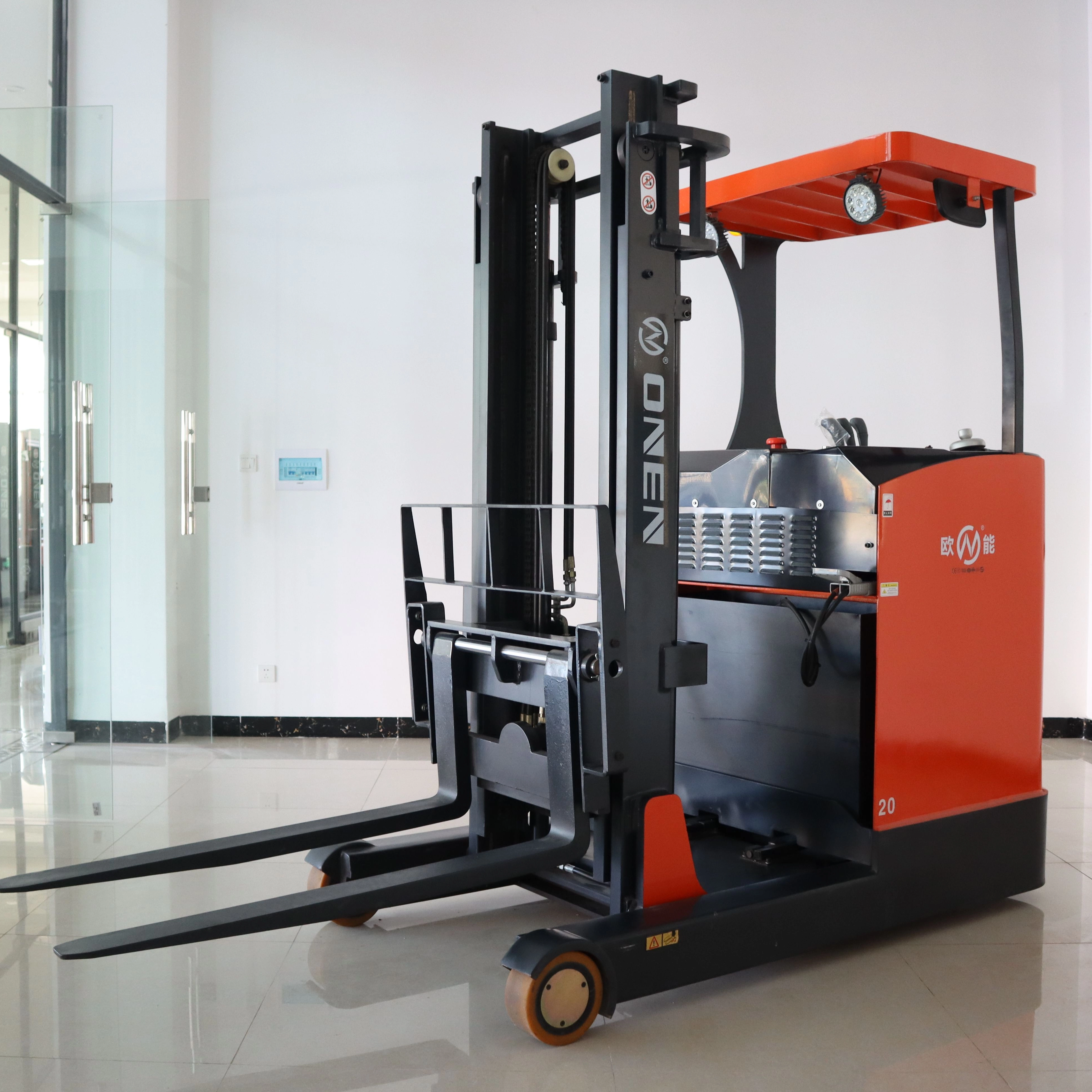 ONEN CQD-B Wholesale Car Type High Lift Electric Reach Forklift Truck