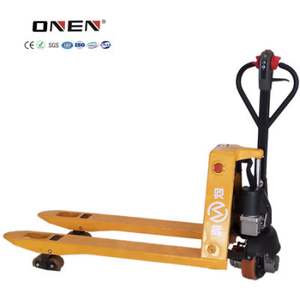 1500kg High Performance CE GS ISO Approved High Lift Hand Pallet Jack Hydraulic Manual Electric Forklift Powered Stacker with Battery