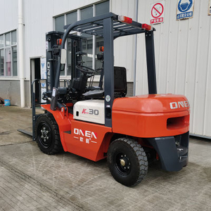 3 Stages Mast 3000-5000kg Onen Jiangmen Seated Forklift Truck Cpcd