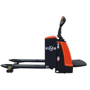 CBD-B Cheappest Stand-on Riding Electric Pallet Jack Manufacturer