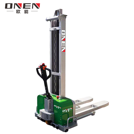 ONEN CDD-ZT Self Climbing Electric Forklift, Fully Electric Stacking Vehicle, Portable Self Lifting and Lowering Vehicle, Loading, Unloading and Handling Forklift
