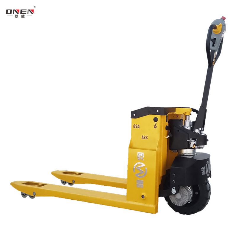 China Factory Wholesale Best Price 2.5 Tons Walking Off Road Heavy Duty Electric Pallet Jack