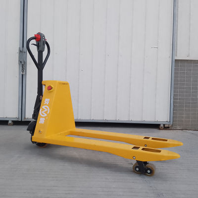 Compact Size Semi Electric Pallet Truck for Narrow Working Space