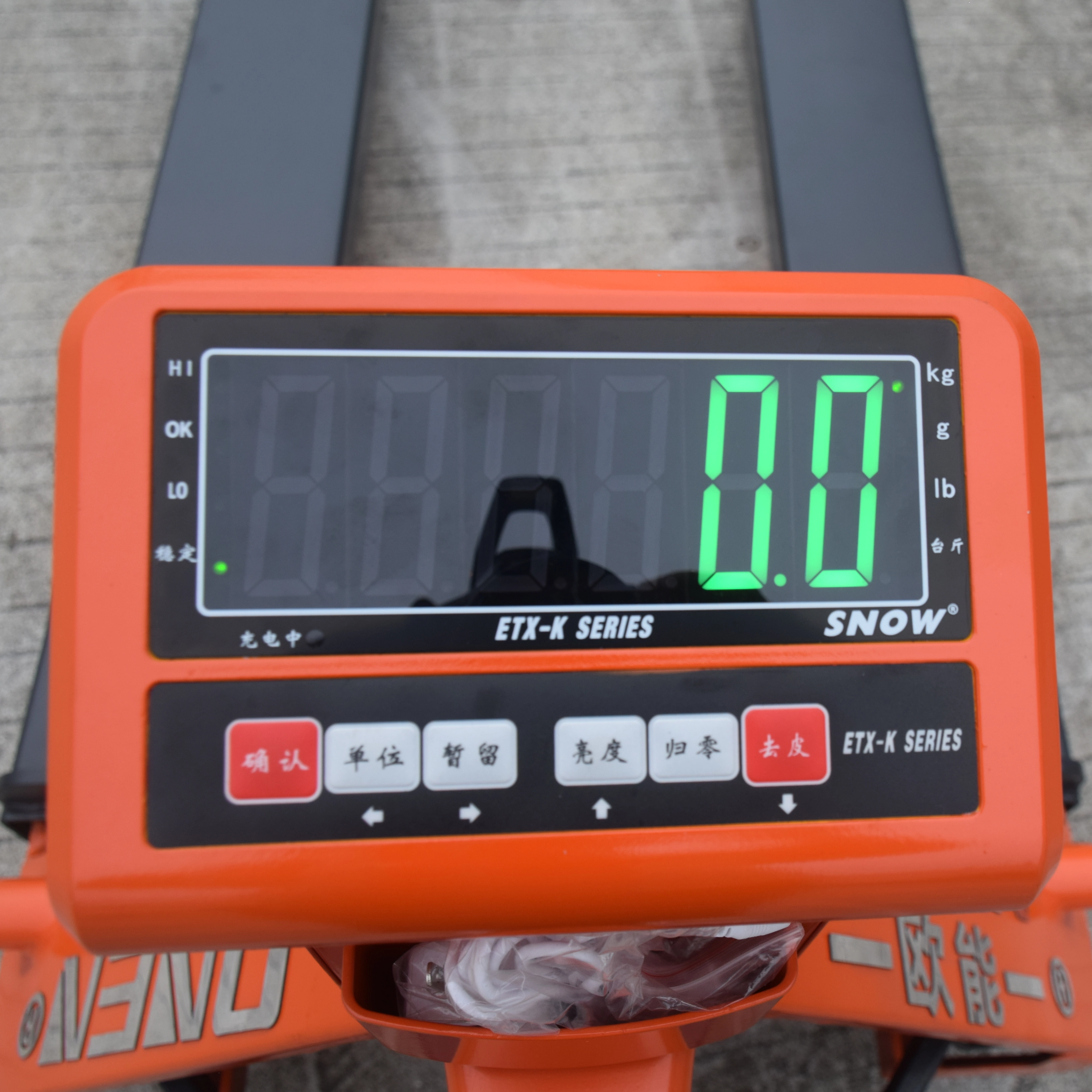 ONEN CBYD Electronic Scale Manual Pallet Handling Truck Warehouse Handling Equipment Manufacturer Direct Sales