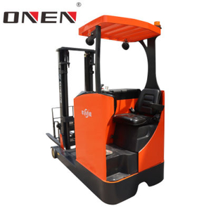 Durable Enduring 1500kg Stacking Height Electric Sit-Down Reach Truck Forklift