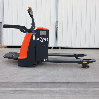 2-5 Ton Electric Pallet Stacker Orange Color with SGS Ceterfication