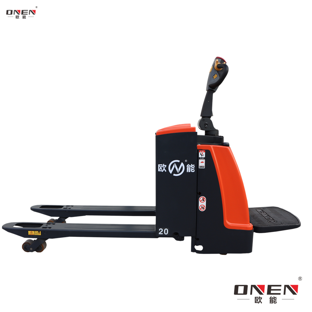 ONEN Environment Protection Electric Pallet Truck 2000kg 2500kg 3000kg Lead Acid Lithium Battery Electric Pallet Jack From China Factory