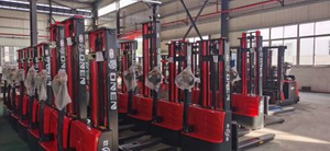 AC Motor 1.5 Tons Onen Iron and Plastic Film Lift up Pallet Forklift