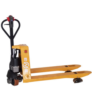 China Suppliers Energy Saving Environmental Walkie Electric Pallet Truck