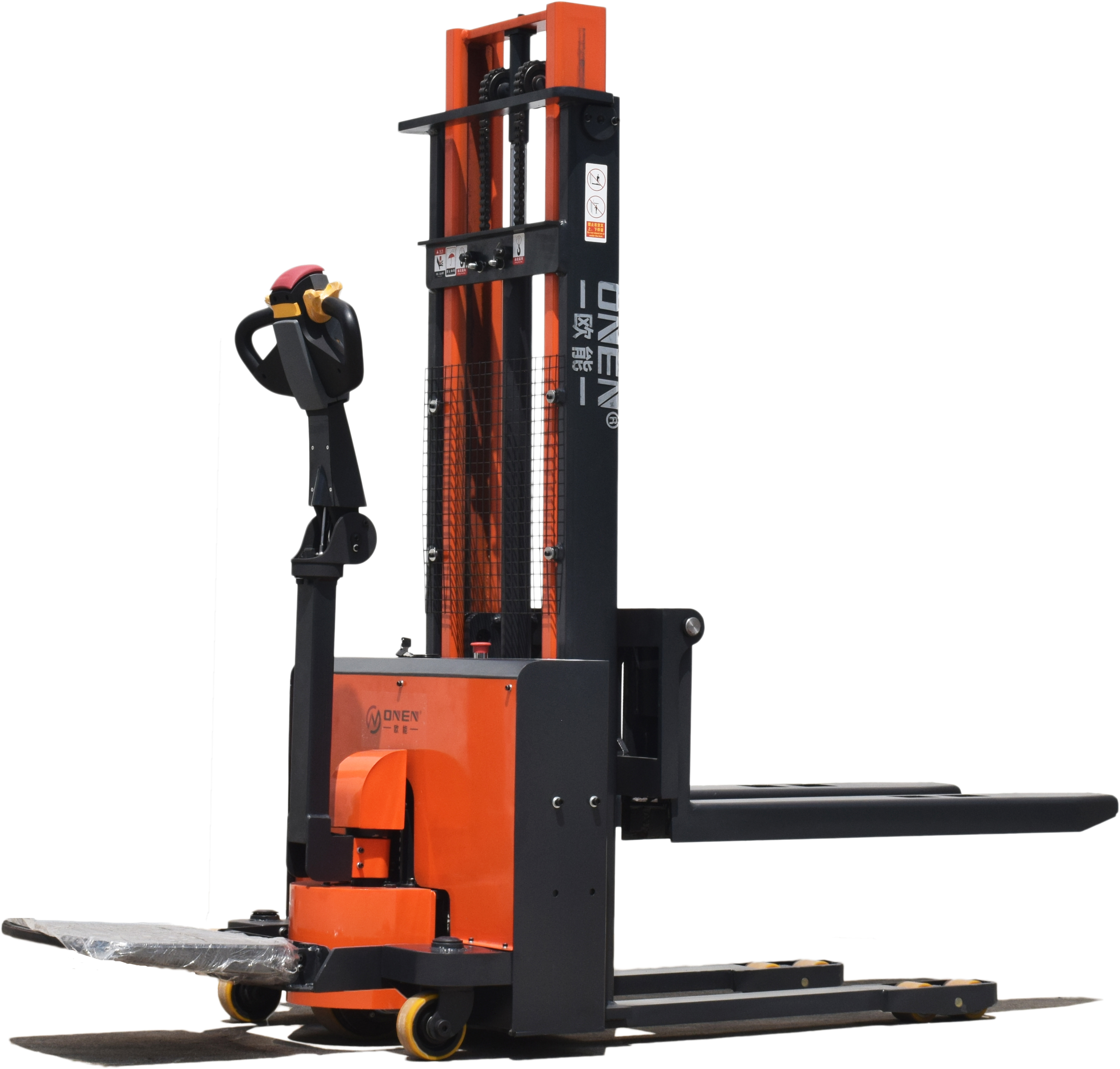 electric double stacker