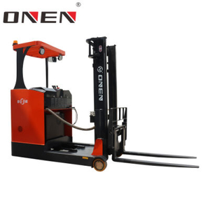 China Factory Price OEM/ODM 1500kg-2000kg Warehouse Industrial High-Quality Stacking Height Electric Sit-Down Reach Truck Forklift with CE and ISO14001/9001
