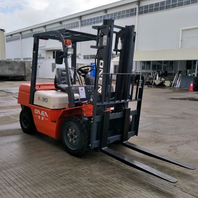 Diesel Gas Practical Harmless Piggyback Forklift with ISO Tested Manufacturers