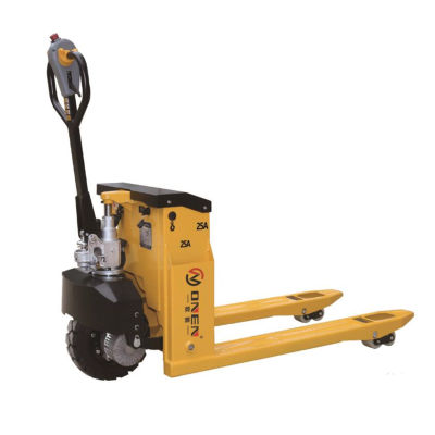 Powered Hydraulic Pallet Truck 2.5t 2500kg 5500lbs Capacity Cross Country Electric Pallet Jack for All Terrain
