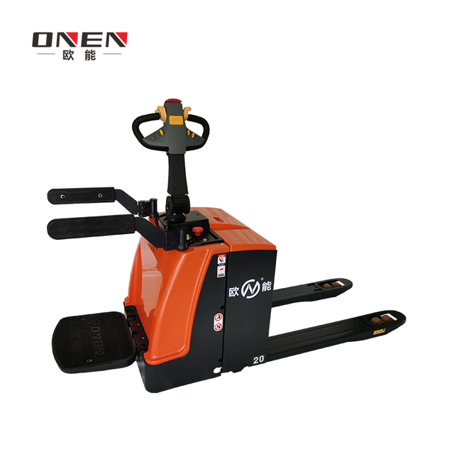 ONEN CBD Stand-on Riding Electric Pallet Truck Pallet Jack Hot Selling Safety