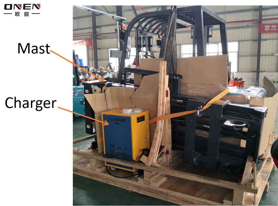 packing of forklift