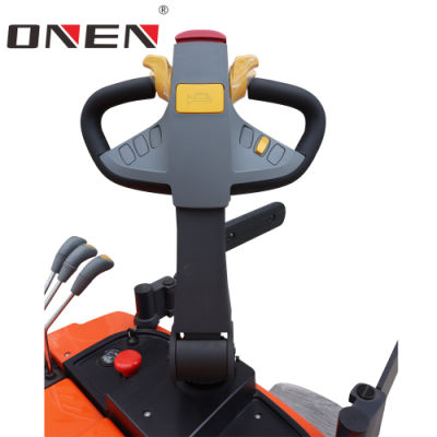 High Quality Compact Size 1 Ton 1.5 Ton 2 Ton 5 Meter Lifting Stand Riding Electric Reach Stacker Forklift Price Wholesale