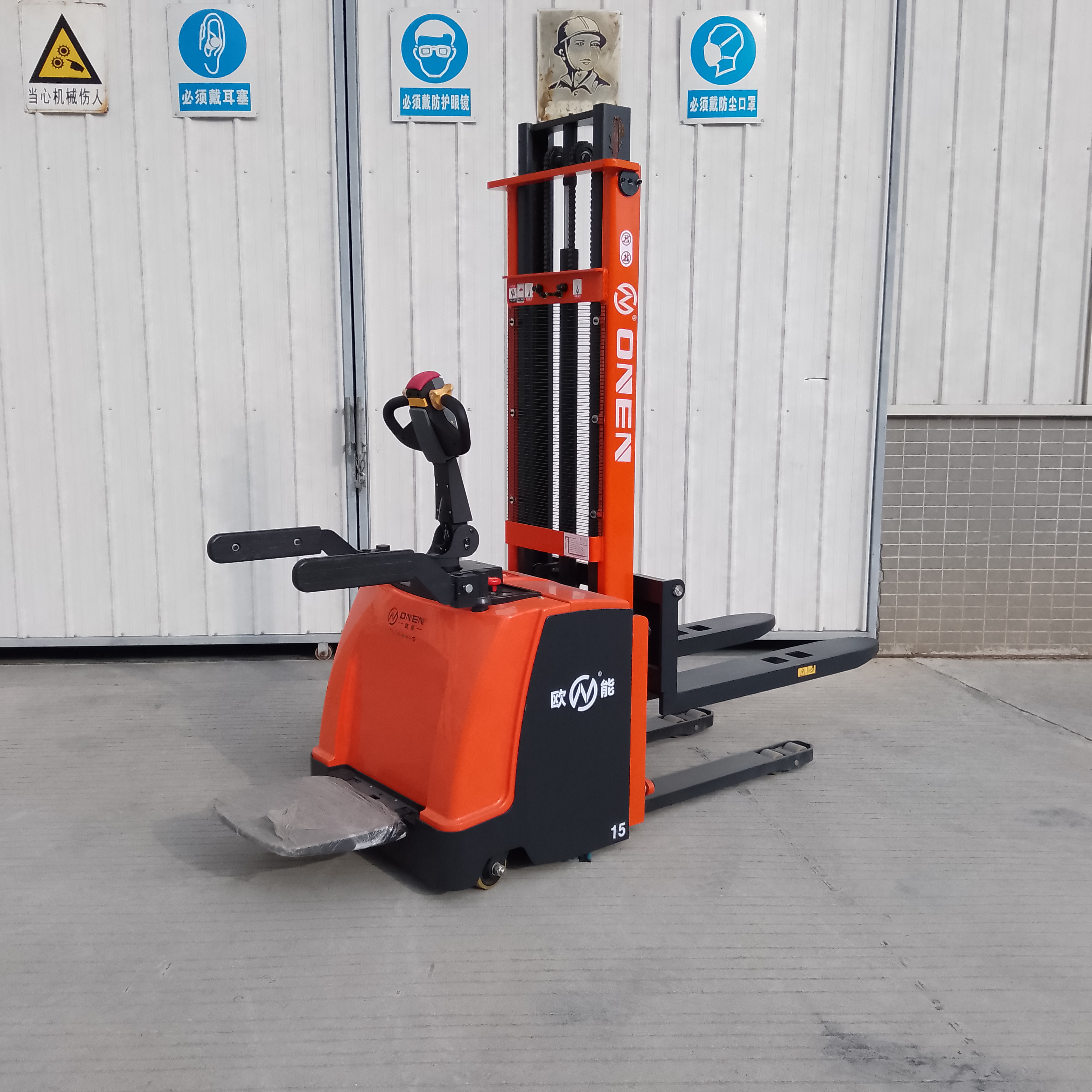 ONEN CDD Stand-on Electric Pallet Stacker Storage Equipment Material Handling Equipment 