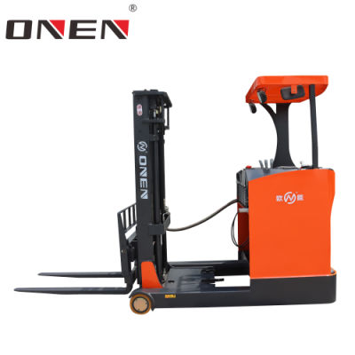 Stacking Height Electric Sit-Down Reach Truck Forklift Cqd-B