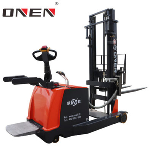 Small Size Material Handling Equipment 1.5 Ton 2 Ton Electric Reach Truck with 24V Battery Zero Emission