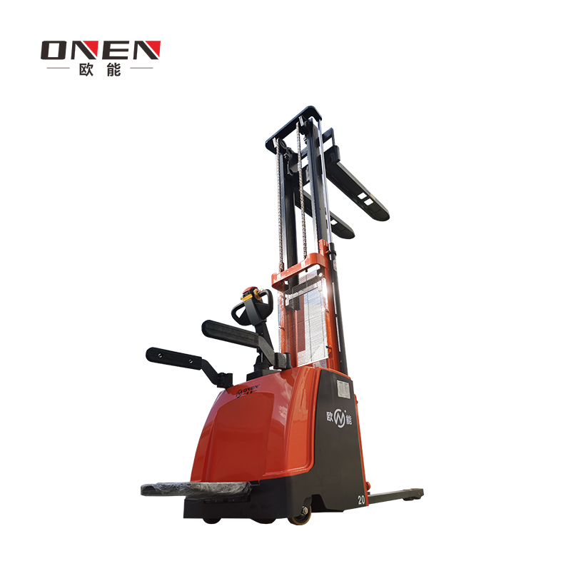 counterbalanced electric pallet stacker