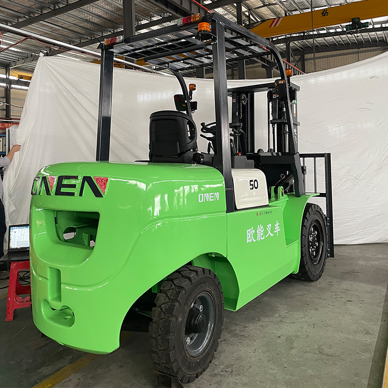 ONEN 5-ton Lithium Battery Forklift 5-meter Gantry Heavy-duty Transport Vehicle