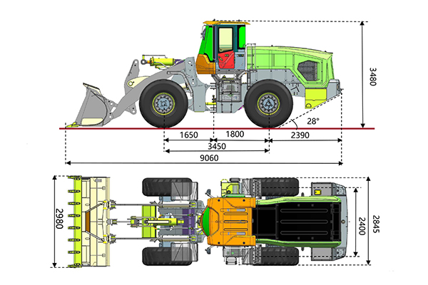 <strong>Overall dimensions</strong>