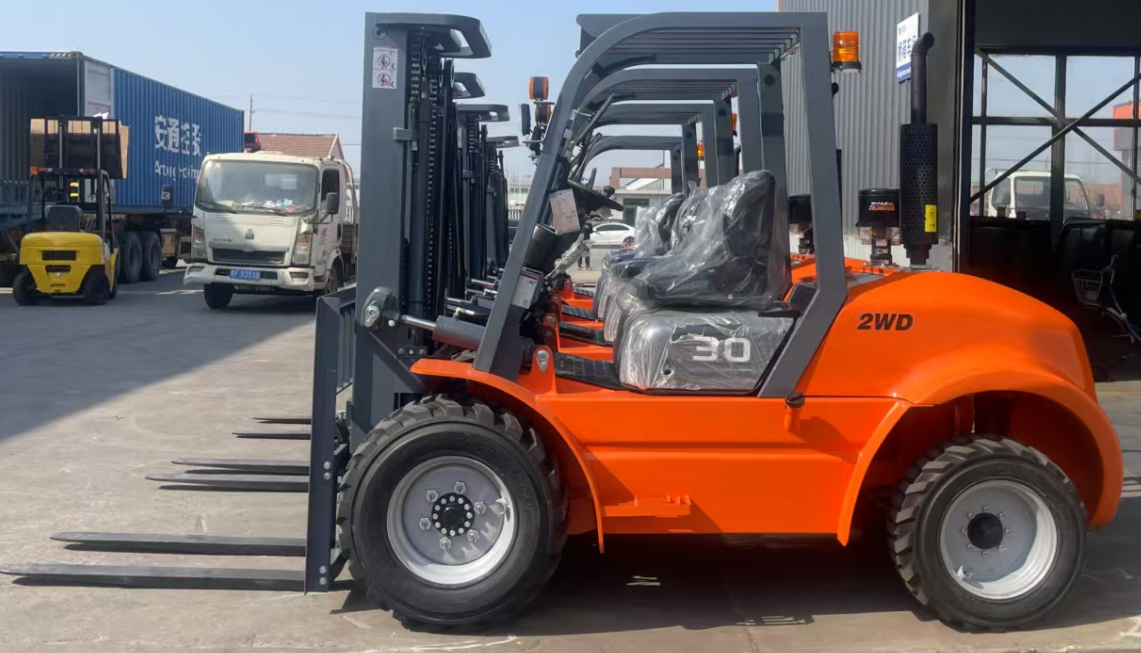 ONEN 3.5T Rough Terrain Diesel Forklift,Lift 6m (CPCD-Y35 / CPC-Y35)