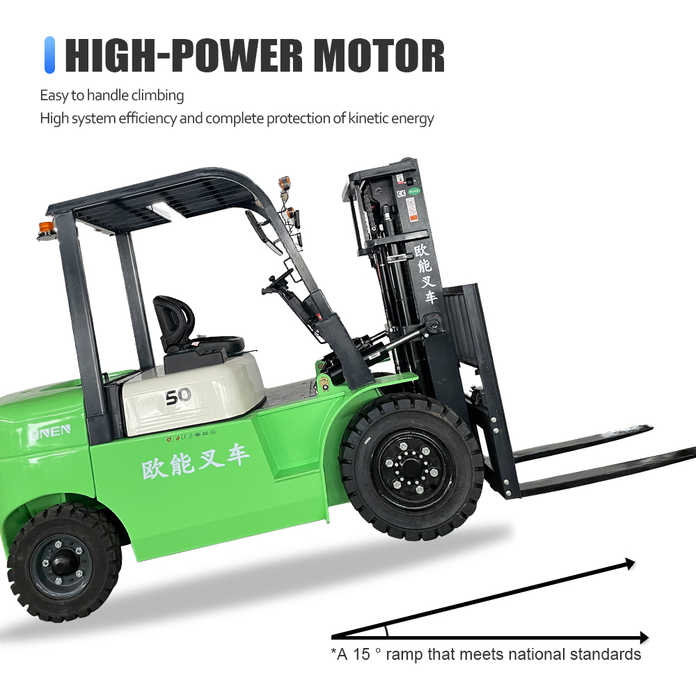 Counterbalanced Electric Forklift CPDD-L-5045, 5000kg , 4500mm , 80VLi-Ion