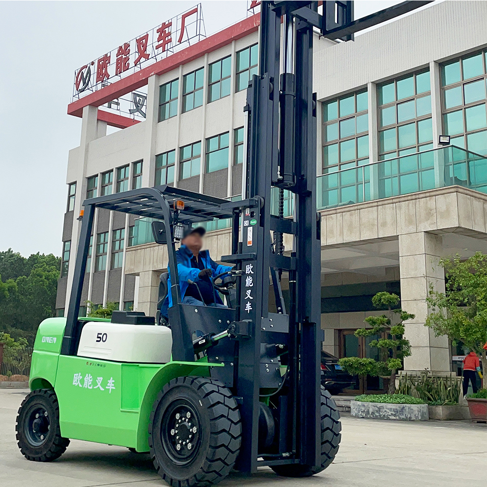 ONEN 5-ton Lithium Battery Forklift 5.5-meter Gantry High-quality Forklift Supplier